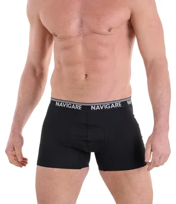 Produktbild von Navigare Herren 573/E (Pacco da 6) Boxershorts, Schwarz, S (6er Pack)