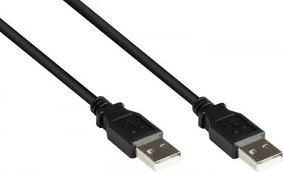 Produktbild von Good Connections USB2.0 Kabel A-A schw. 0,5m