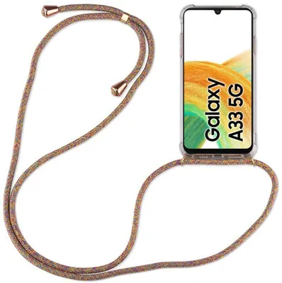 Produktbild von Handykette für Samsung Galaxy A33 Handyhülle mit Band Schutz Hülle Handy Tasche
