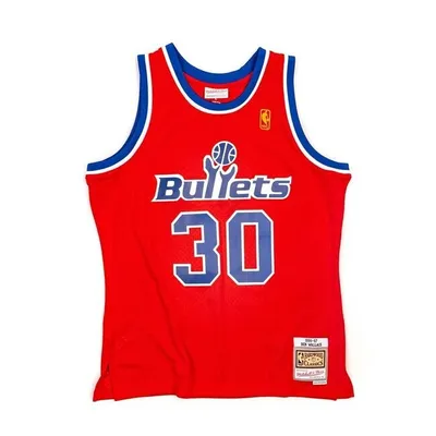 Obrázek produktu pro Basketbalový dres Mitchell & Ness Washington Bullets #30 Ben Wallace Swingman Jersey red - L