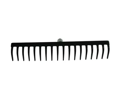 Produktbild von Polar 2256 Gartenrechen Stahl Rechen Harke 5mm 18 Zinken/Länge 70mm Breite 47 cm