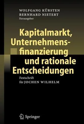 Immagine prodotto di Kapitalmarkt, Unternehmensfinanzierung und rationale Entscheidungen