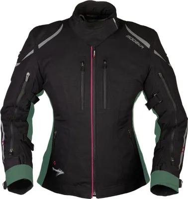Produktbild von Modeka Takuya Damen Motorrad Textiljacke, schwarz, 44