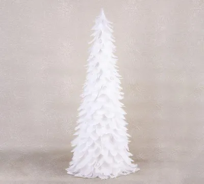 Obrázek produktu pro Dekorace MagicHome Vánoce, Stromeček, bílý, 24x60 cm