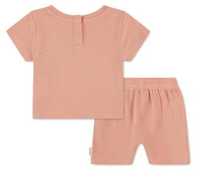 Productafbeelding van Huggies Shortset voor babyjongens, oranje