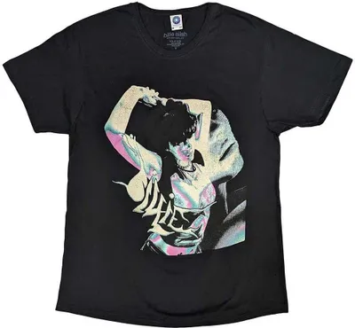 Image de Billie Eilish - T-shirt homme/femme unie RO10344 (XL) (Anthracite)