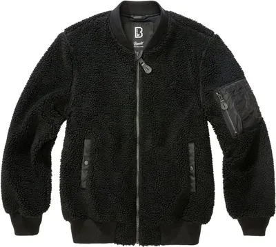 Produktbild von MA1 Sherpa Jacke schwarz, S