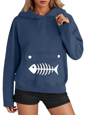Produktbild von Haustier Hoodie mit langen Ärmeln