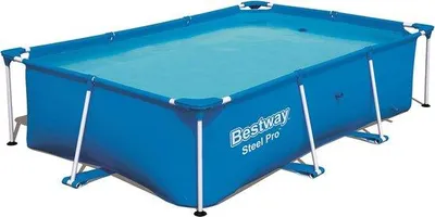 Produktbild von Rechteckiges Schwimmbecken blauw 259x170x61cm