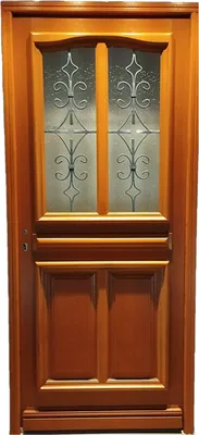 Image de Porte d'entree Bois vitree, Vauban, H,215xl,80 p, droit Cotes Tableau