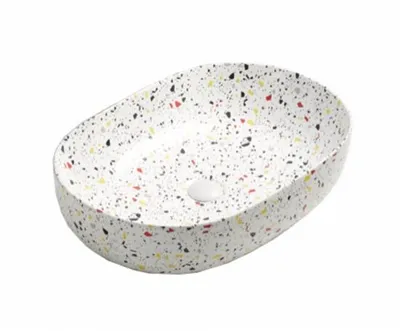 Obrázek produktu pro Keramické umyvadlo LILI, bílá, 60 cm