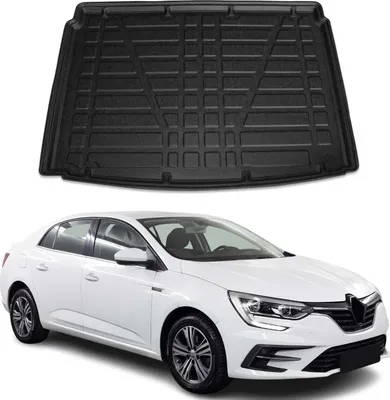 Image de Bac de coffre pour Renault Megane 2016-2025 Caoutchouc TPE noir