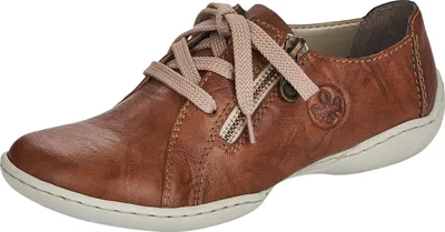 Produktbild von Rieker Damen Halbschuhe Sneaker Schnürschuhe 58821, Größe:37 EU, Farbe:Braun
