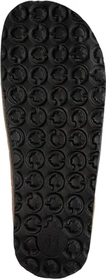 Produktbild von Fischer Herren Pantoffel Hausschuh Filz Ziernaht lose Einlagen 646952, Größe:44 EU, Farbe:Braun