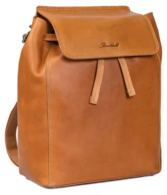 Produktbild von Benthill Rucksack aus Echt-Leder - Kurierrucksack Fahrradrucksack Trekkingrucksack - Damen Herren Beutel - Backpack Leder-Rucksack