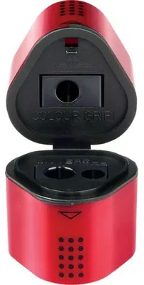 Produktbild von Faber-Castell Grip 2001 trio, Manueller Bleistiftspitzer, Gemischte Farben, 1 Stück(e)