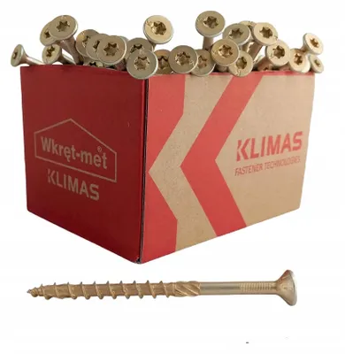 Image de Klimas Wkręt-Met Vis à bois conique 4,5x40