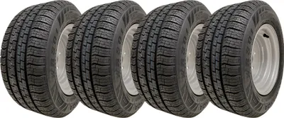 Produktbild von 195/55R10C Wanda WR301 Anhängerräder, 4 x 100 Lochkreis, für hohe Geschwindigkeiten, 750 kg (4er-Set)
