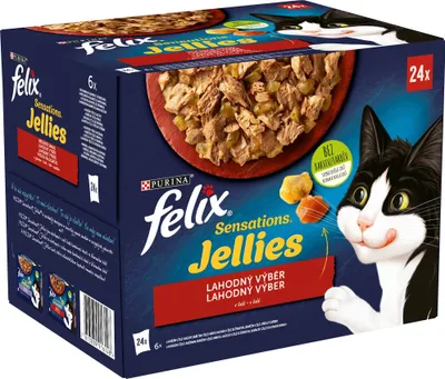 Obrázok produktu pre Purina Felix Sensation Wiejskie Smaki karma dla kota 24 x 85g