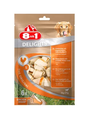 Produktbild von 8in1 Kauknochen Delights Chicken S