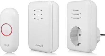 Immagine prodotto di Sirena wireless portatile per porte con portata di 150 m