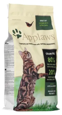 Obrázok produktu pre Applaws 4024, Dospelý, Kuracie mäso, Jahňacie, 2 g