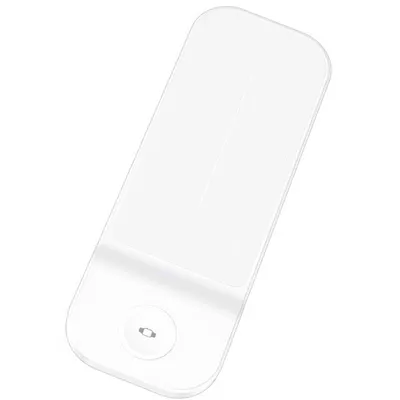 Zdjęcie produktu dla Bezprzewodowa ładowarka HOCO CQ5 3w1 15W obsługuje Apple Watch