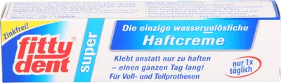 Produktbild von fittydent super Haftcreme wasserunlöslich, 40 g Creme