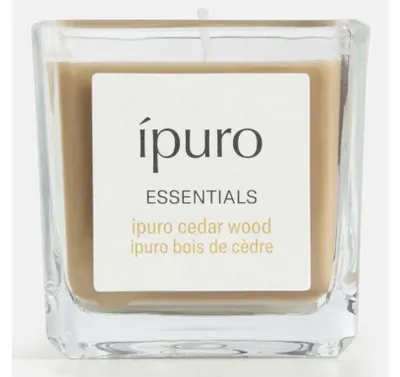 Image de ipuro 1010031 ipuro Duftkerze Cedar Wood  beige Zedernholz, 1 St.