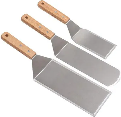 Produktbild von Famanu Spatelset für Kochen und Grillen - ideal für BBQ und Pfannkuchen