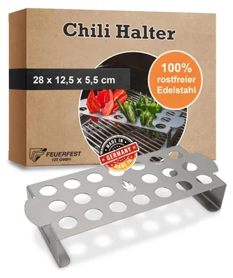 Produktbild von Chili-Halter Grill Edelstahl