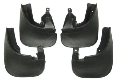 Für Hyundai Tucson 1 ab 2004-2010 Schmutzfänger Spritzschutz Set VORNE + HINTEN in der Farbe von GOLDCAR