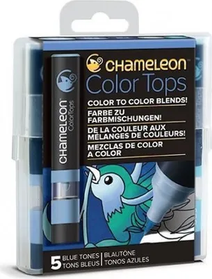Obrázek produktu pro Chameleon CT4513 Sada nástavců Blue Tones 5 ks