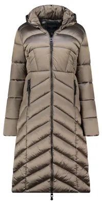 Productafbeelding van Geographical Norway WZ5490F/GN-TAUPE: dameswinterjas in bruin