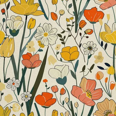 Image de OUTDOOR DECOSTOMES OXFORD - Motif printemps I DX7401
