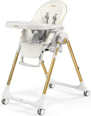 Produktbild von PEG 14257905 Hochstuhl Prima Pappa Follow Me, Gold (Lederi