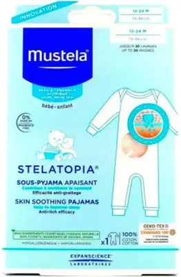 Produktbild von Mustela Bébé Stelatopia Skin Soothing Pajamas 12-24 Months Sub-Pyjama Beruhigend für Kinder