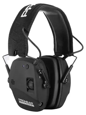 Produktbild von Geräuschreduzierende Ohrenschützer, Bluetooth-Konnektivität, verbesserter Gehörschutz, schwarz