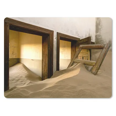 Produktbild von MuchoWow® Mauspad Mousepad Sand - Architektur - Wüste - Tür 40x30 cm - Mousepads - Maus Mat - Pad - Mausunterlage - Anti Rutsch