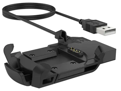 Produktbild von Moko USB-A Ladeclip für Garmin Fenix 3 HR|Fenix 3|Quatix 3 Smartwatch