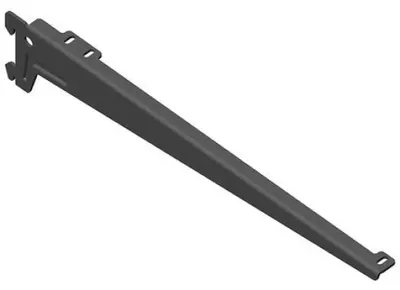 Produktbild von Winkelträger 10300 Länge 380 mm pro Träger 55 kg Stahl schwarz 2 Einhängehaken
