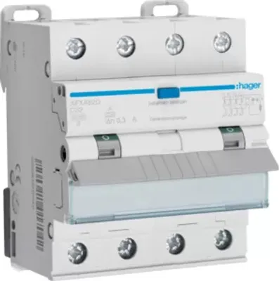 Produktbild von Fehlerstrom-Leitungsschutzschalter 4P 10kA C-32A 300mA A Typ