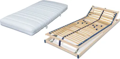 Produktbild von Set: Malie 7 Zonen 100x220 cm H3 plus Lattenrost Malie Olympus in 100x220 cm