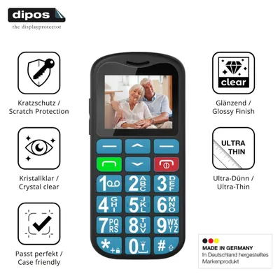 Immagine prodotto di 4x Pellicola Protettiva per Tosaju T180 Protezione Schermo Claro Display dipos