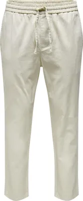 Produktbild von Only & Sons Hose Unifarbene Stoffhose Linus mit elastischem Bund und seitlichen Eingrifftaschen in Regular Fit