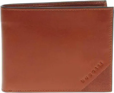 Zdjęcie produktu dla Bugatti cases 49125407, Portfelowy, Brązowy, Skóra, Monochromatyczny, 80 g, 120 mm