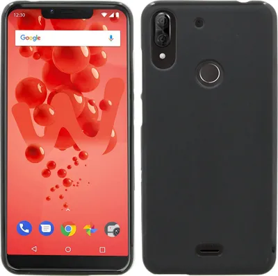 Produktbild von Wiko View 2 Plus Silikon Hülle Cover Case Schwarz