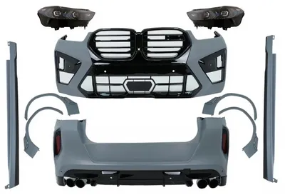 Obrázok produktu pre Karosérsky kit pre BMW X6 G06 (2019 – marec 2023) – úprava na nárazník v dizajne X6M pre model LCI 2023.