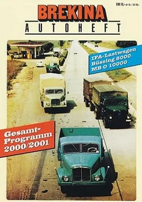Produktbild von Brekina 12160 - Brekina-Autoheft 2000/2001
