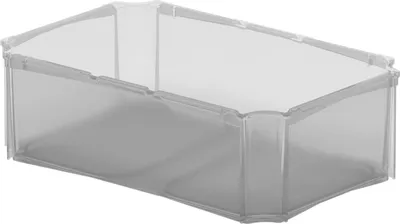 Produktbild von Surplus Systems Einsatzkasten für Eurobox 1/4, transparent